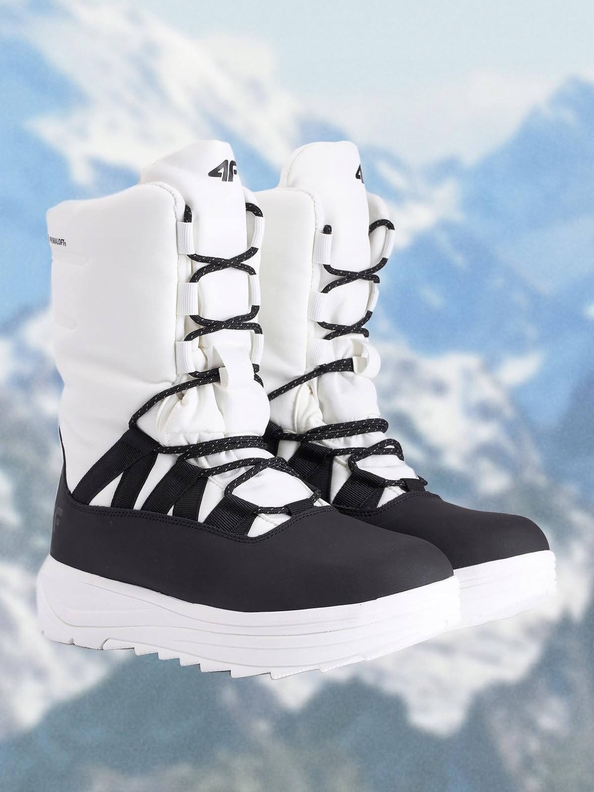 Buty trekkingowe 4F zimowe śniegowce Primaloft damskie