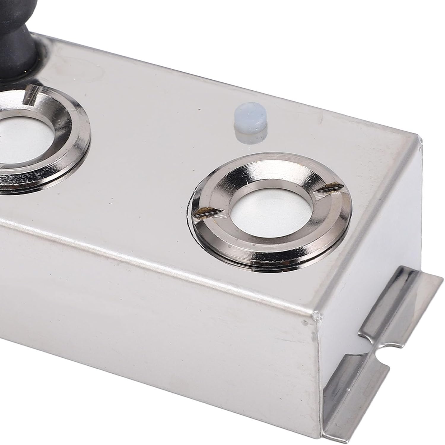 Asixxsix Ultrasonic Mist Maker, 4.5LH Dense Fog Silent Operation Pond Fogger, Fog Machine with 3 Independent Nozzles for Indoor Outdoor Gardens Terraces Commercial Spaces Halloween