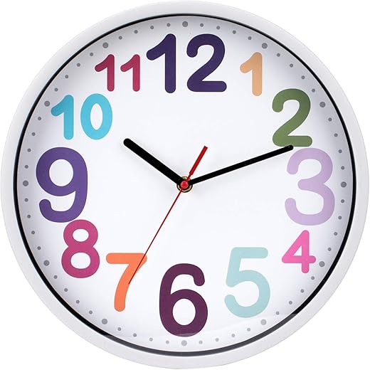 Children's Learning Wall Clock