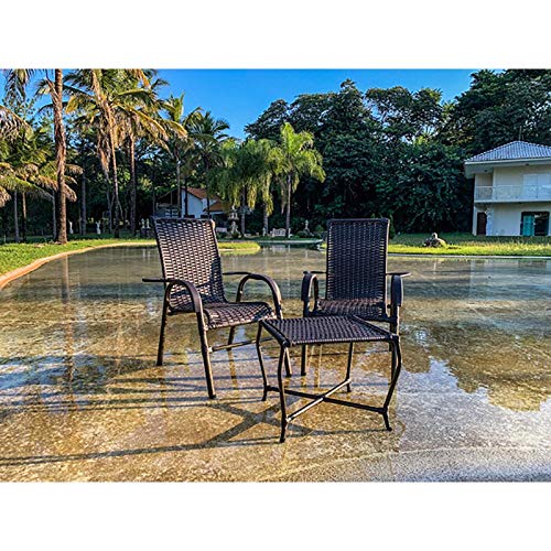 Kit Área Bela - Sacada, Área, Churrasqueira, Edicula, Varanda, Jardim Conjunto Cadeiras