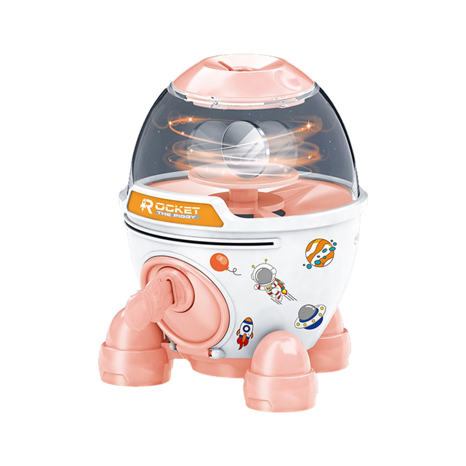 Amazon | TTETTZ ロケット貯金箱 鍵付き 誕生日プレゼント 早期