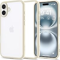 Vista 60 de Spigen Funda para iPhone 14 Pro Max, ultra híbrida, sin anillo magnético, antiamarilleo, transparente