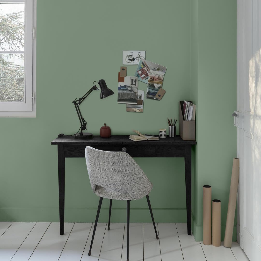 V33 Peinture murale intérieure Coup d'Éclat® Jade clair Mat Poudré 2,5L