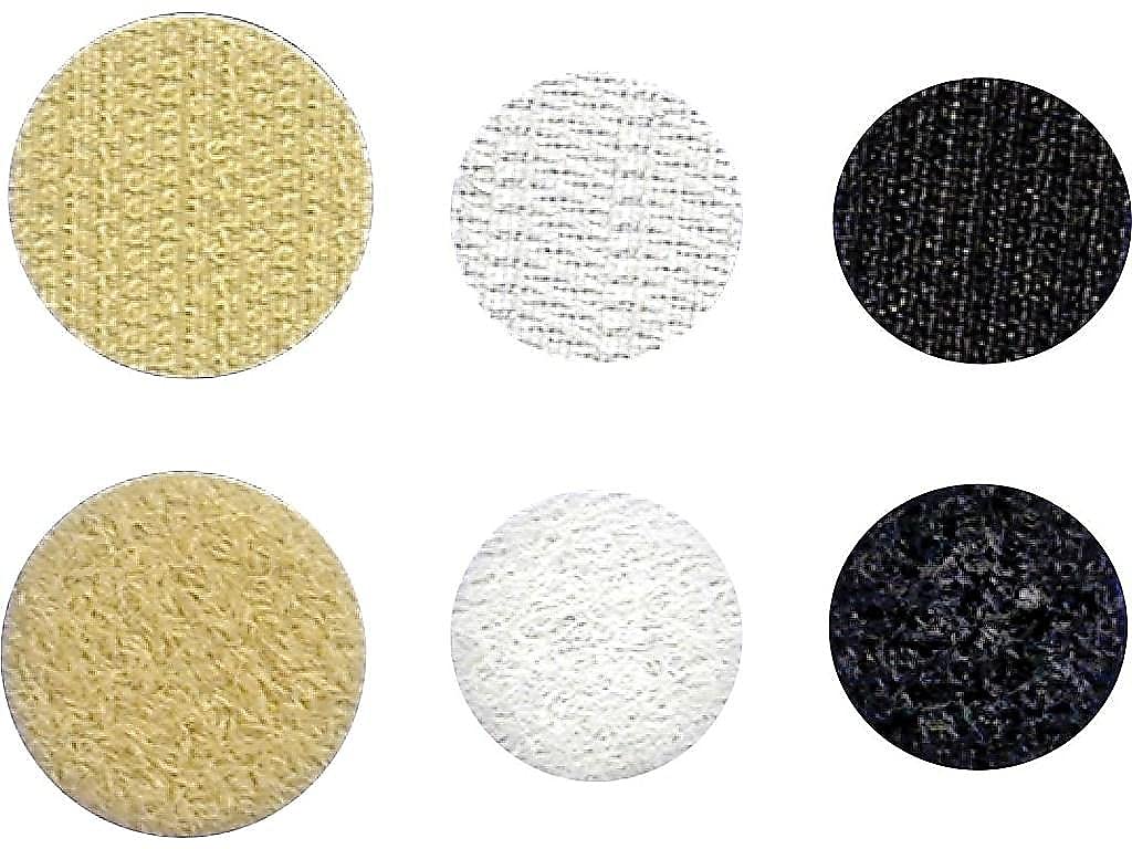 Velcro 90089 Sticky-Back Hook and Loop Dot Fasteners, 5/8 Inch, Black, 75/Pack