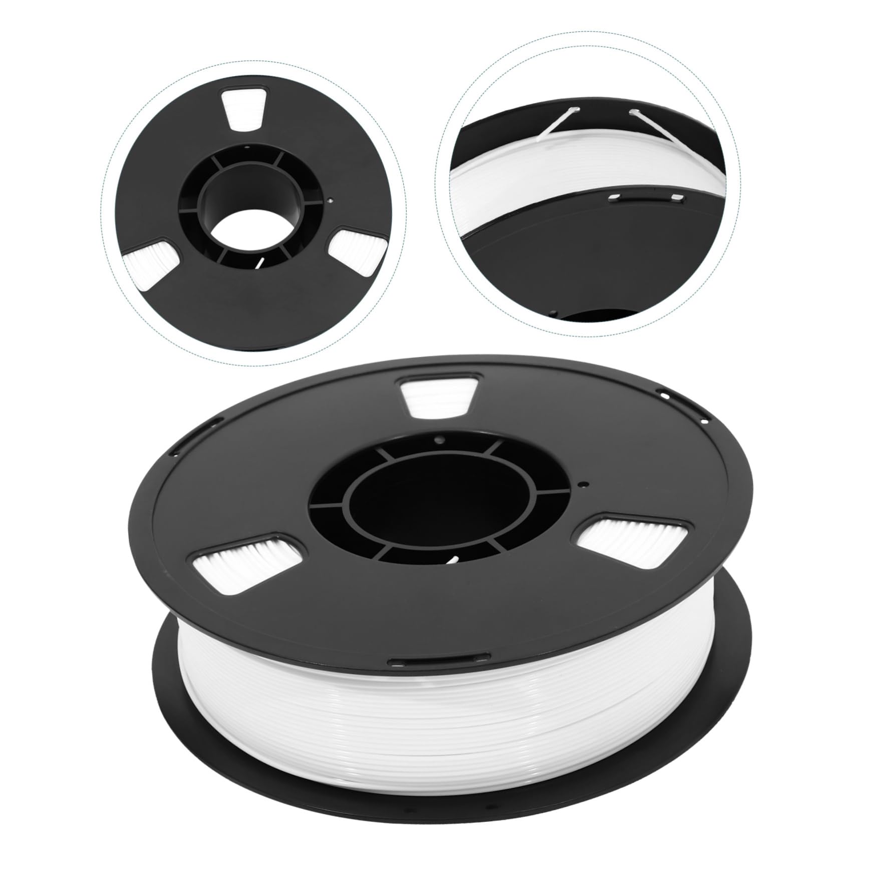 PartyKindom Filamento Petg para Impresora Tubo de Repuesto de Material Resistente para Impresión Casa o Taller
