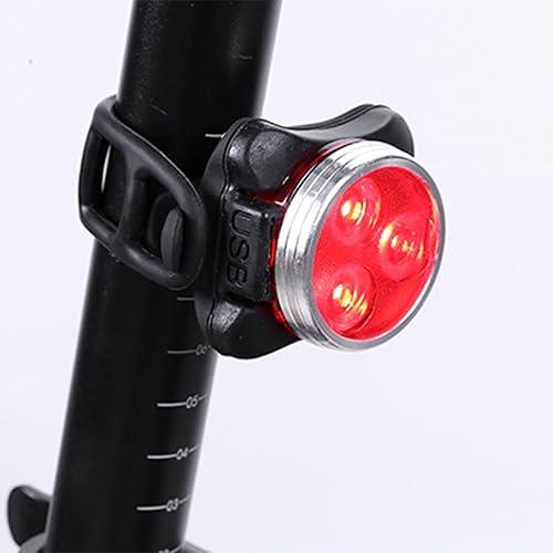 Miniatura 4 de 2 unids USB recargable bicicleta luz, impermeable Super Bike luces para montar de noche 4 opciones de modo de luz bicicleta de montaña faro LED