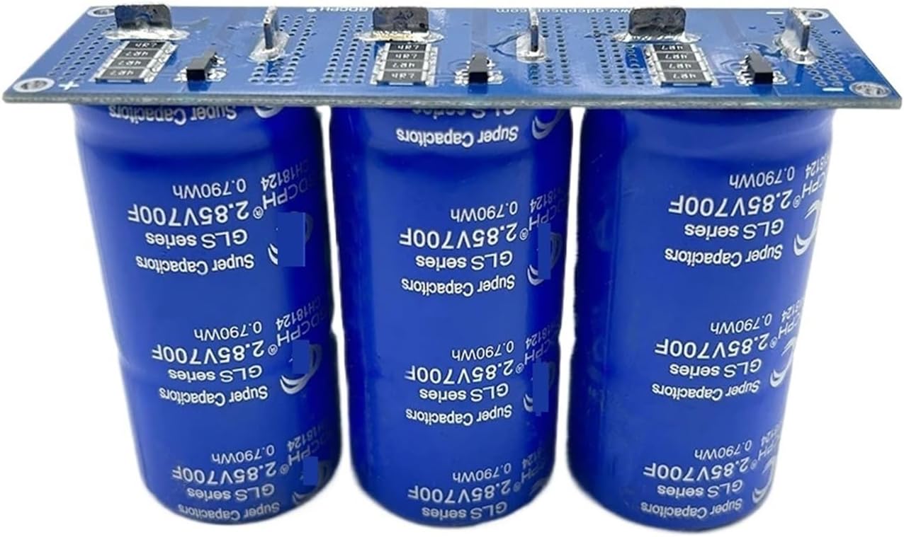 8.5V series automotive rectifier module 133F 166F 233F 2.85V 500F 400F 700F 3 capacitors with balance protection board(8.5V133F)