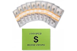 SHANLU Realistic Money Props - Ignite Curiosity with Learning and Entertainment