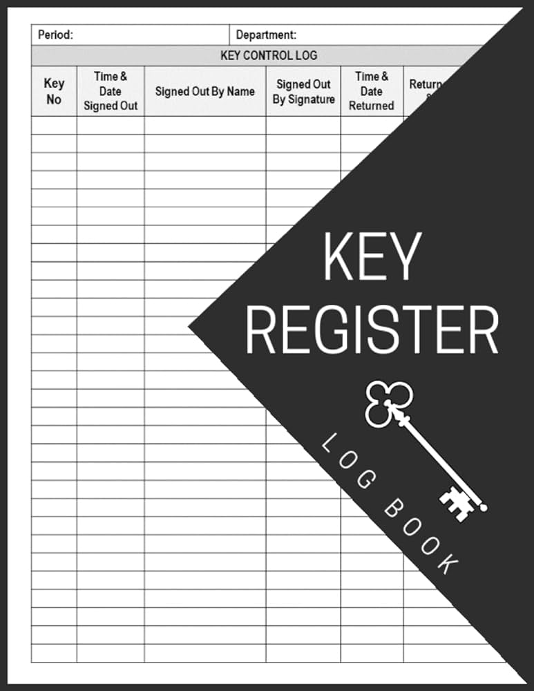 key-register-log-book-key-control-log-book-with-over-3000-entries-sign-out-sign-in-key-checkout-system-for-personal-use-and-business-ghazaly-omar-amazon-com-books for Free Printable Key Log Sheet Key Register Log Book: Key Control Log Book with Over 3000 Entries, Sign Out & Sign In, Key Checkout System for Personal Use and Business: Ghazaly, Omar: Amazon.com: Books for Free Printable Key Log Sheet