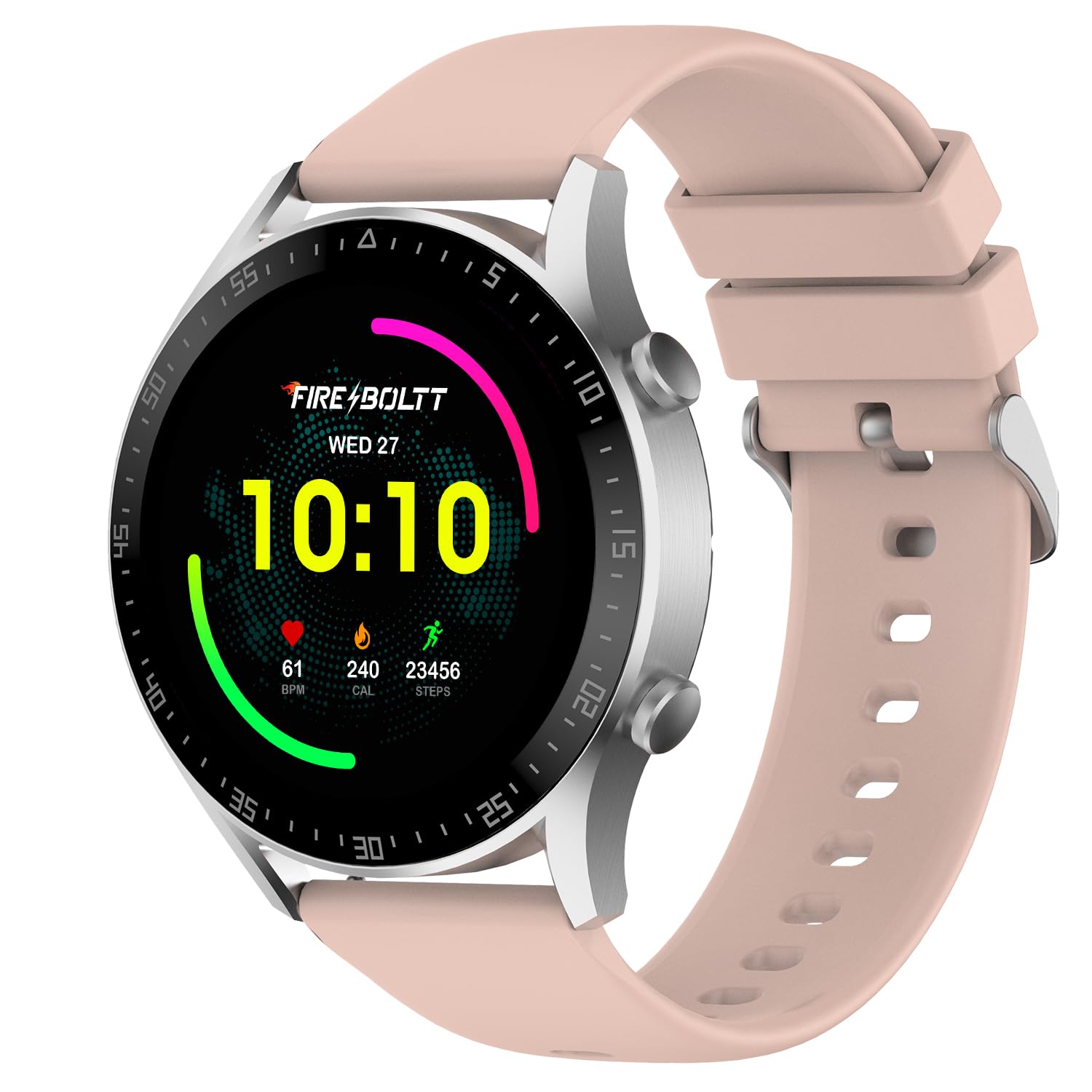Fire-Boltt Talk 2 Pro Bluetooth Calling Smartwatch, 1.39" TFT Display with Dual Button, Hands On Voice Assistance, 120 S