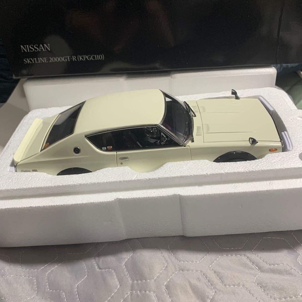 ケンメリ 1/18 ホワイト ミニカー IG3218 1/18 LB-WORKS Kenmeri 2Dr