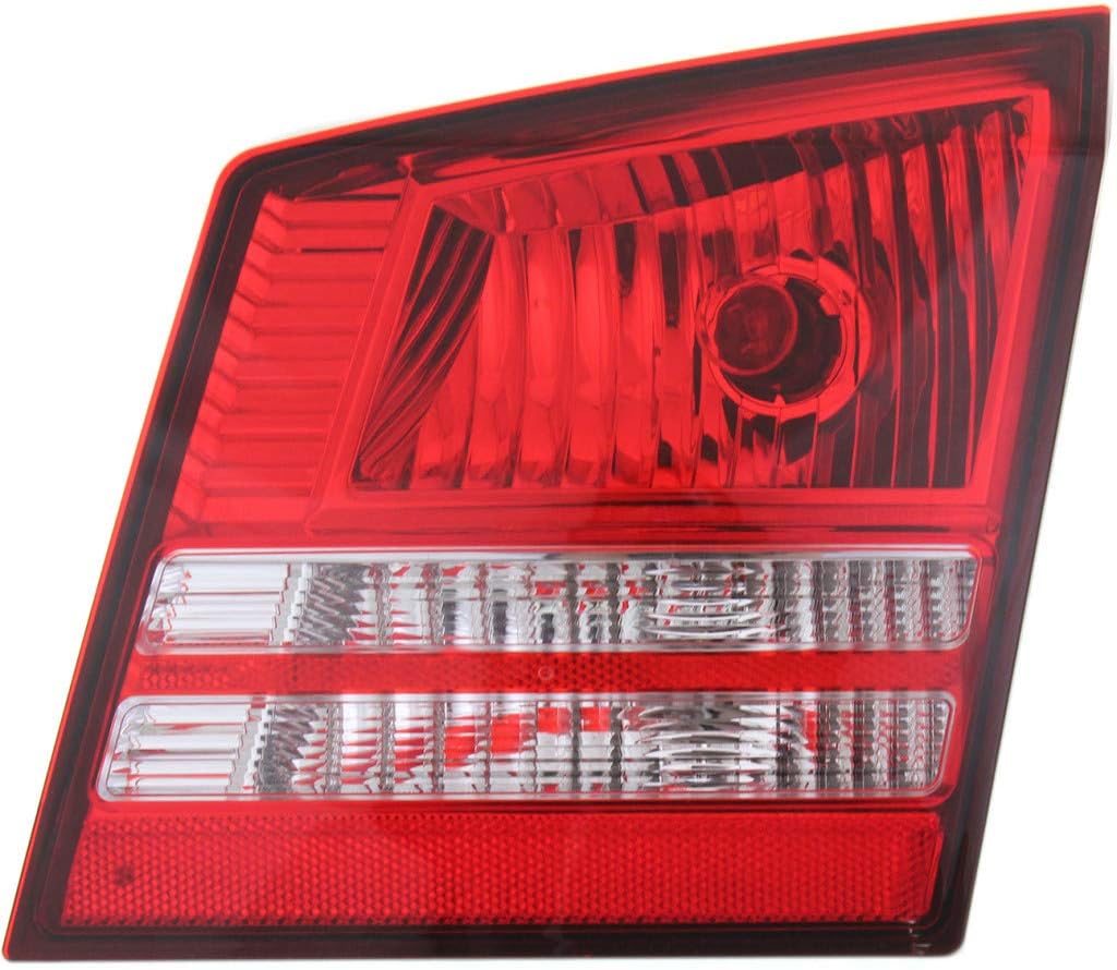 CarLights360 For Dodge Journey Tail Light 2009-2020 Passenger Side Rear Inner DOT Certified For CH2803100 | 4806368AF; On Luggage Lid