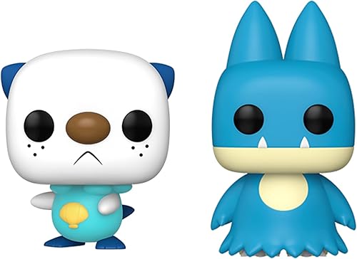 Funko Pop! Pokemon - Juego de 2 - Oshawott y Munchlax