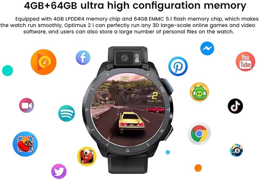 Cheapest Android SmartWatch Unboxing Gaming Test