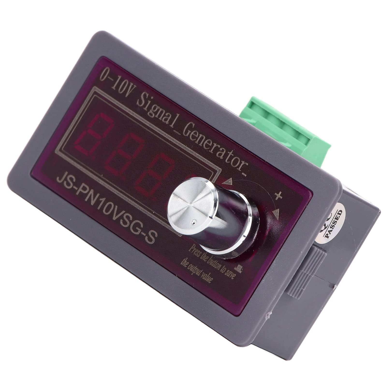 Générateur de Signal 0-10V Simulateur Analogique de Tension de Courant 0-20mA Générateur de Signal D'affichage à 4 Chiffres Réglable pour le Débogage du Panneau PLC
