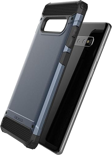 Miniatura 6 de ENCASED Funda para Galaxy S10 Plus con clip para cinturón (2019 Scorpio Armor) Funda ultra protectora de agarre resistente con soporte para Samsung