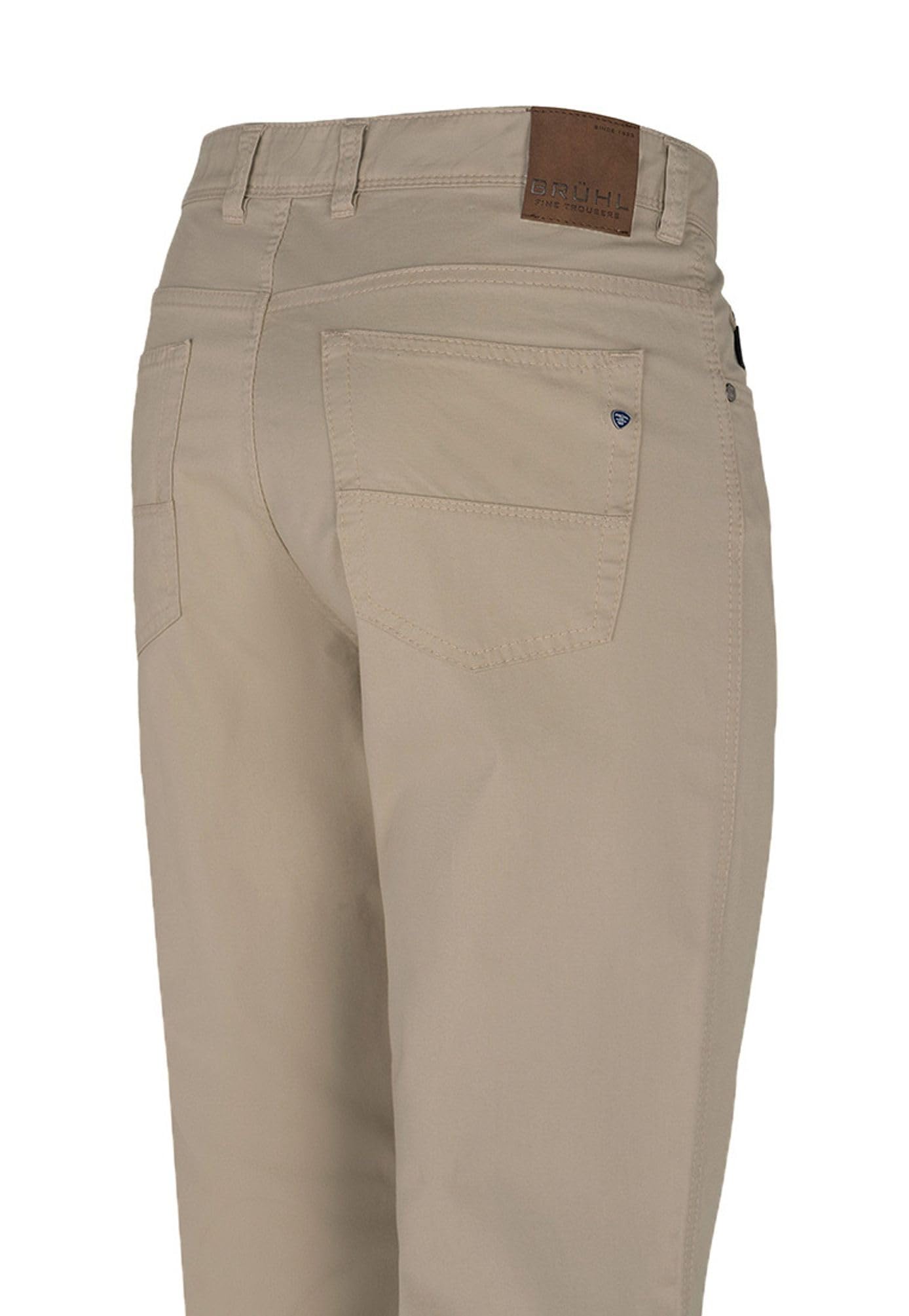 Brühl - Comfort Fit - Herren 5-Pocket Stretchhose, Genua III (184530)