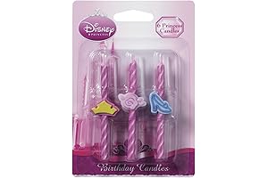 Disney Princess Icon Birthday Candles: The Perfect Addition to Your Royal Celebration