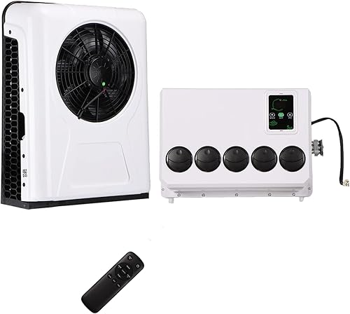 Miniatura 1 de Acondicionador de aire universal 24v, aire acondicionado de rvcamión acondicionador de aire para furgonetas vehículos agrícolas excavadoras camión