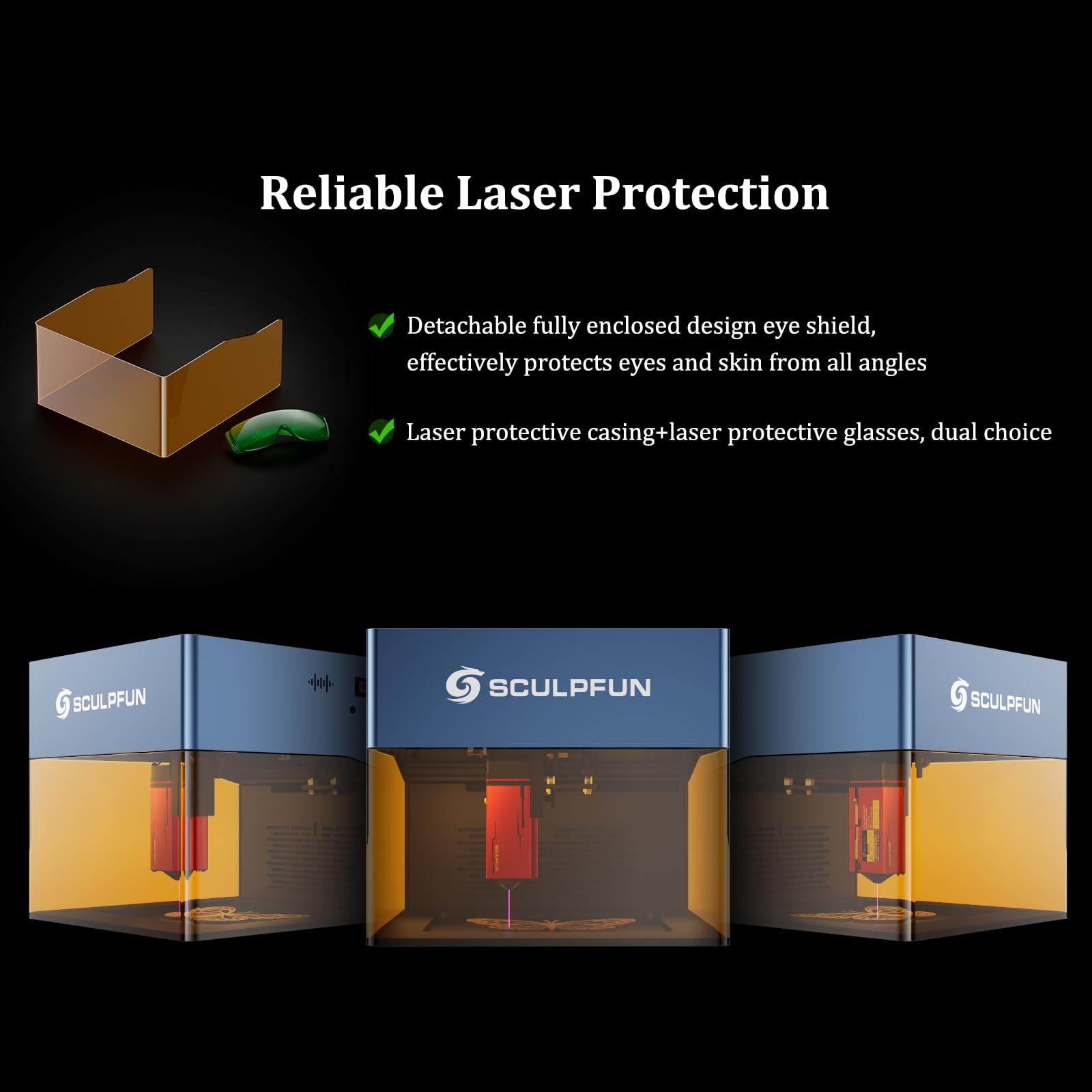 iCube maszyna do grawerowania laserowego 3 W, wycinarka laserowa z filtrem dymu, grawerunek aplikacyjny, prędkość grawerowania 10000 mm/min, alarm temperatury, ostrość laserowa 0,02 mm, grawerunek