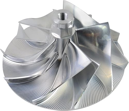 Miniatura 7 de Wicked Turbo Billet Compresor Rueda Reemplazo para Ford 7.3L Power-Stroke Diesel TP38 Tubo 1994-2003 WW38 GELUOXI