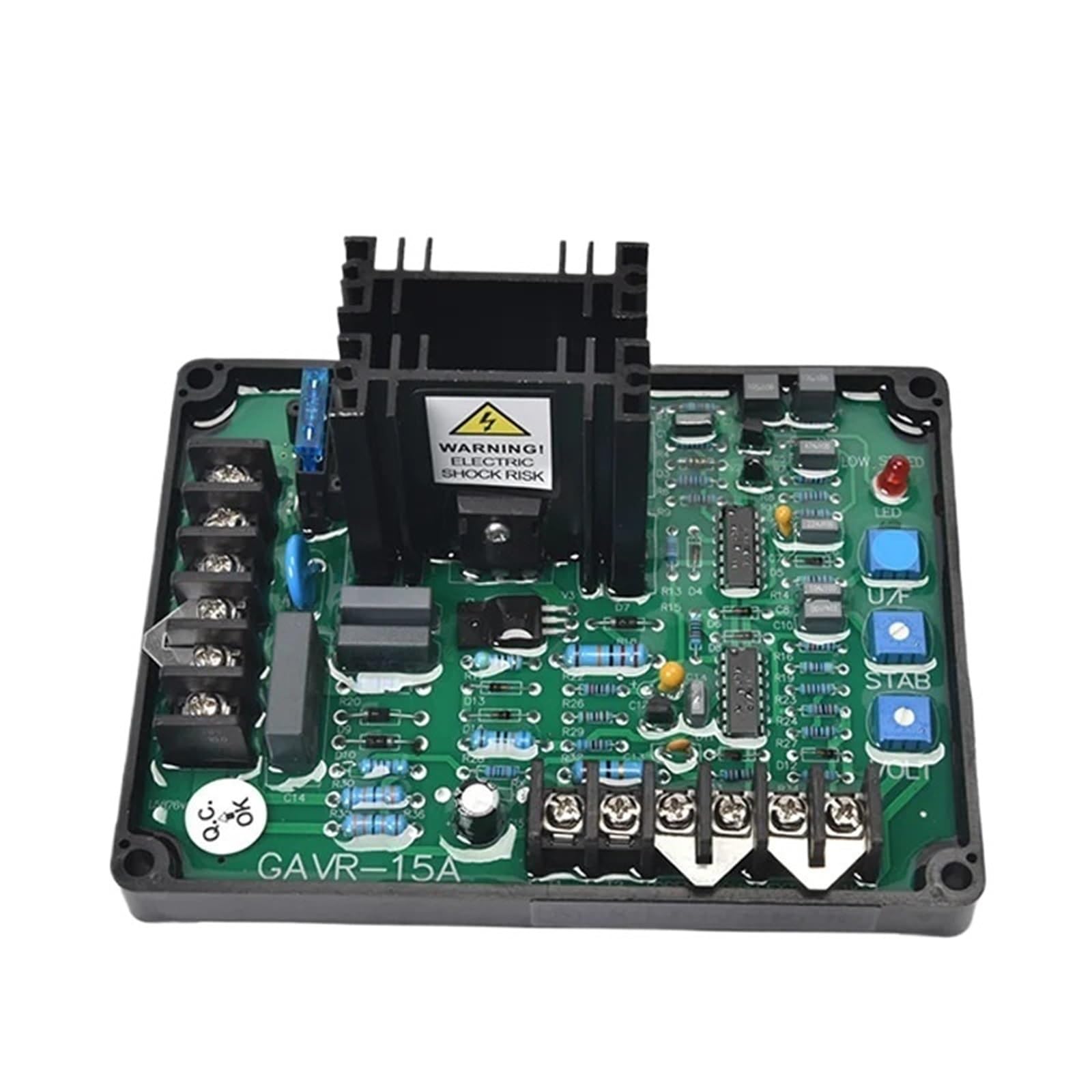 CSKWLLNBC 1pcs GAVR 15A AVR Brushless Generator Automatic Voltage Regulator GAVR-15A Universal Diesel Stabilizer Module