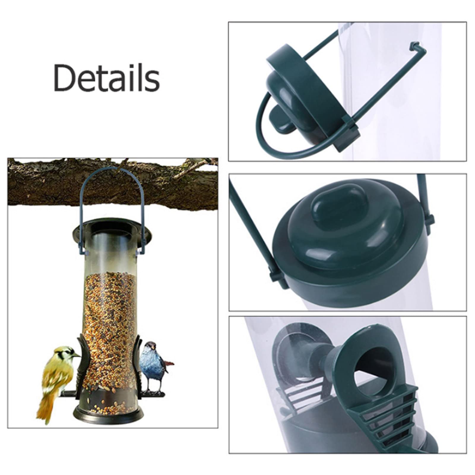 Angeoires Pour Oiseaux Sauvages, 6 Pièces Angeoires Pour Oiseaux à