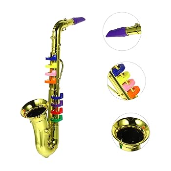 DJ TOYS Jazzman sax 楽器　おもちゃ　サックス 61-gQRm6OLL.jpg_BO30,255,255,