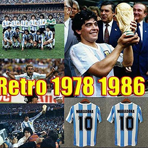 Amazon.co.jp: マラドーナジャージー＃10サッカーTシャツ