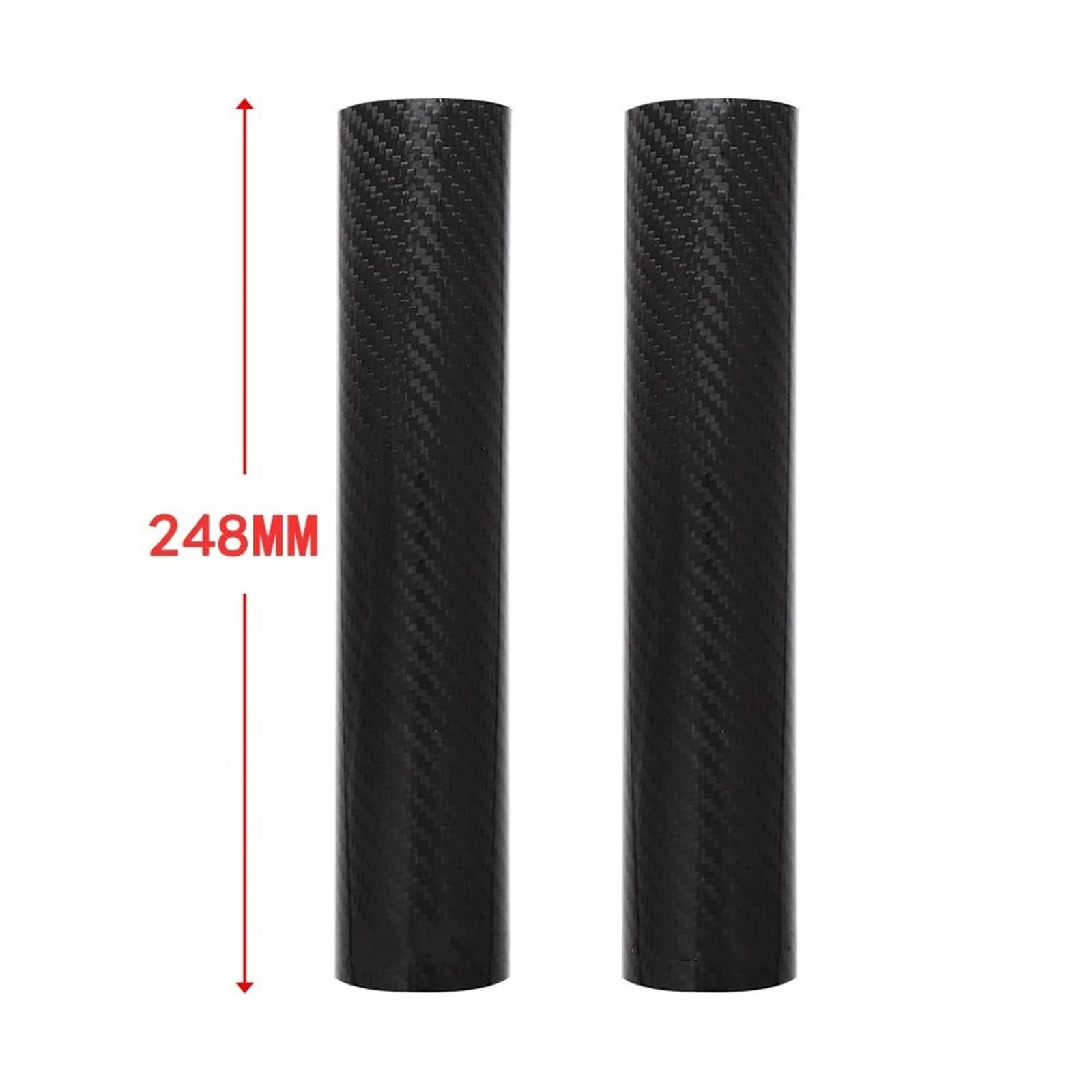 Misura per EXC SX XCF 125 250 350 450 530 Moto 140-260MM Protezione antiurto forcella anteriore regolabile soffietto forcella(248mm)
