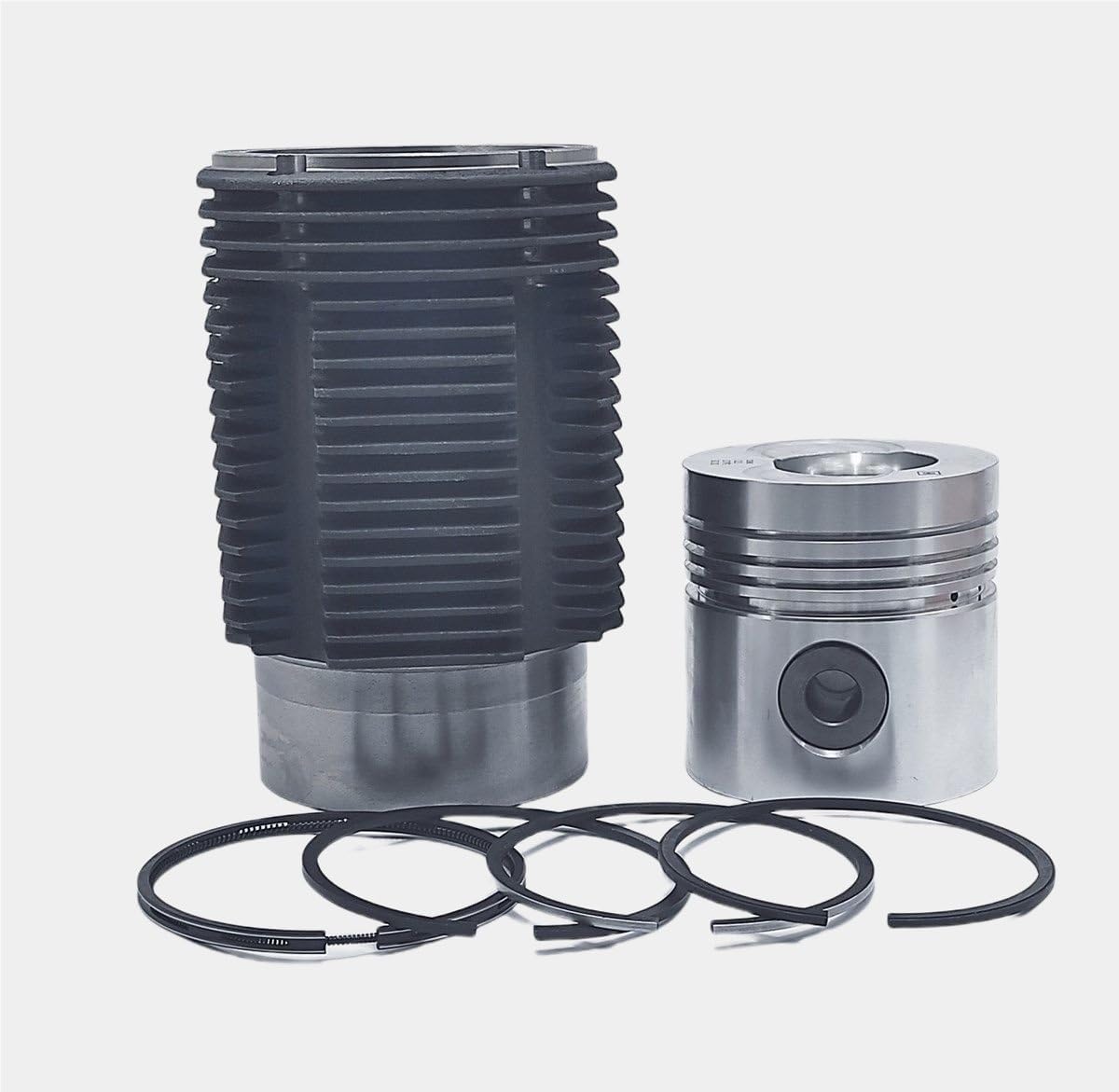 KIT (PISTON + PISTON RING SET + CYLINDER LINER): Compatible with HATZ / E108 / Z108 / D108 / V108-15989