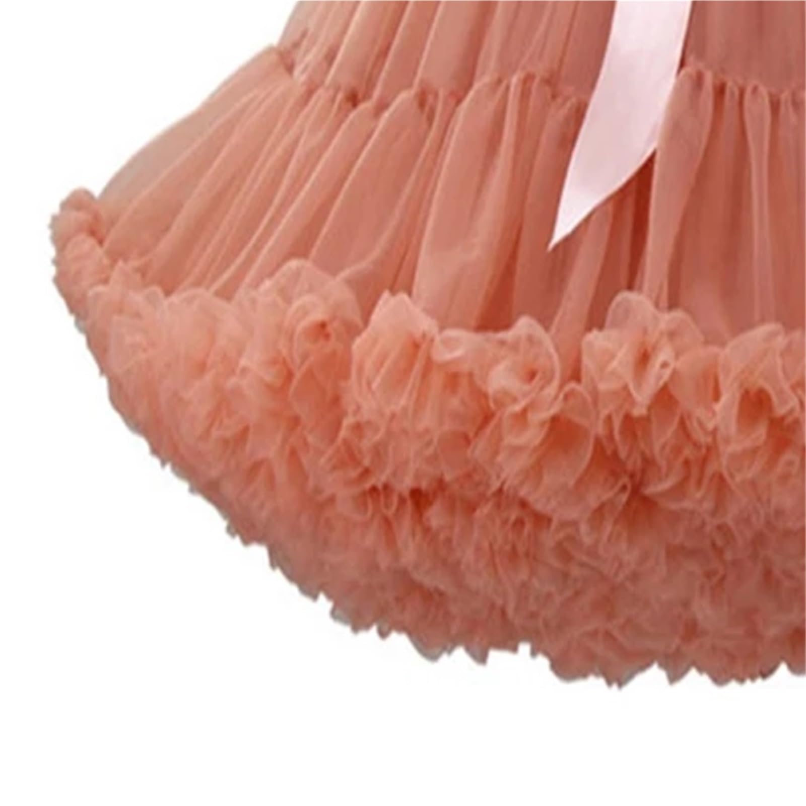 Sottogonne Donna Sottogonne in tulle morbido e gonfio da donna, lunghezza al ginocchio, for danza classica, stile Lolita, tutù, sottogonna a strati, 55 cm di Per Matrimoni, Abiti Da Sera
