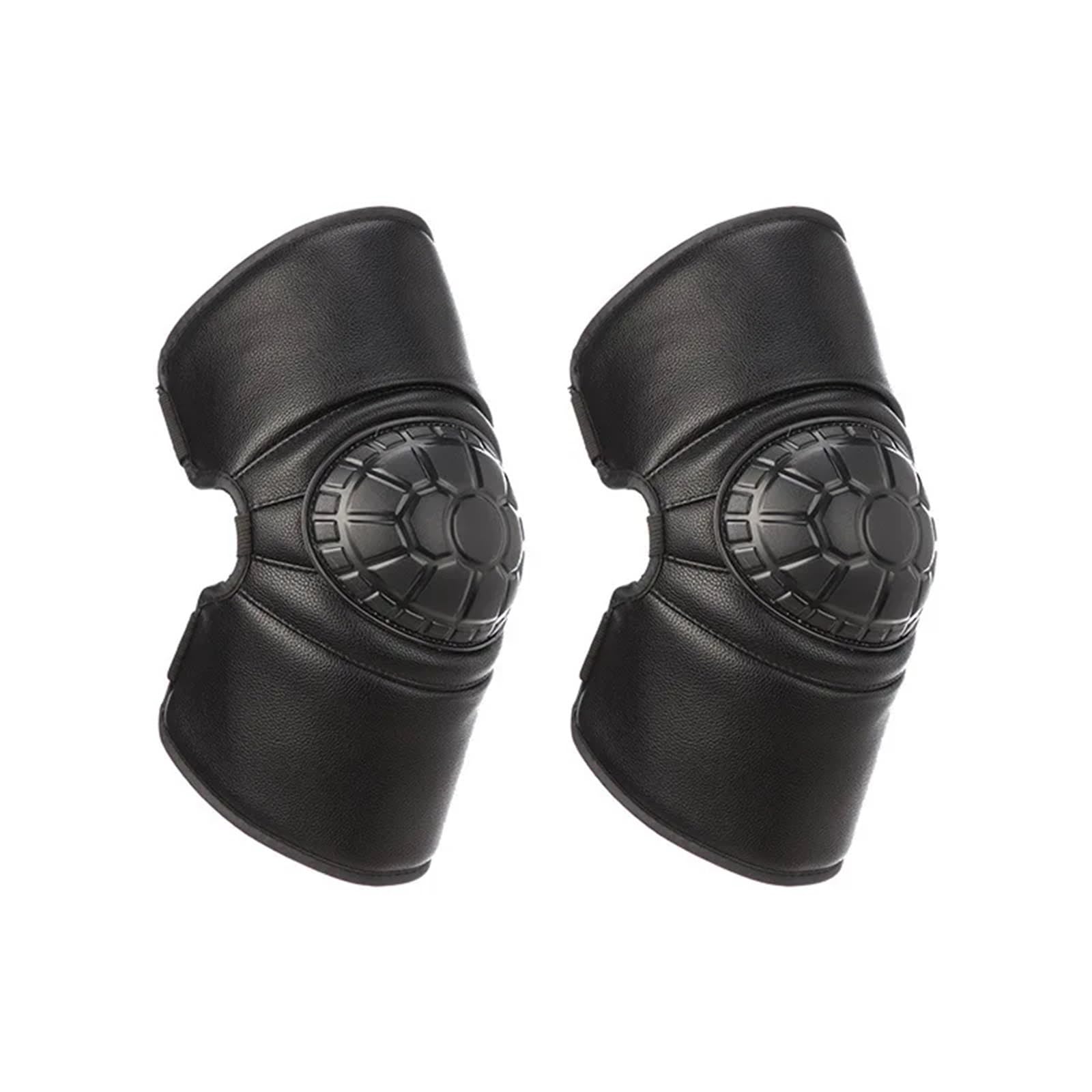 Tablier Scooter, Protection Jambe Scooter 1 paire de genouillères chaudes Utilisation adaptée pour moto, protège-jambes en polyuréthane, coupe-vent, épais et moelleux(Black Short)