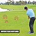 GoSports Chipster Range 3 Piece Golf Chipping Practice System Includes 3 Targets and Case