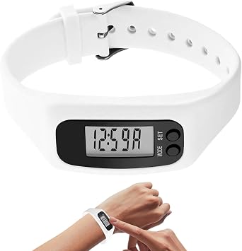 Fitness Watch - Smart Activity Watch, Heart Rate and Sleep Tracking Device, Water Resistant Sports Companion, Step Counter Calorie Monitor, Daily Workout Support, Black Strap
