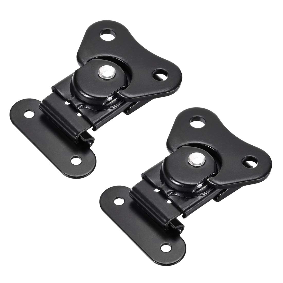 uxcell 1.61-inch Iron Butterfly Twist Latch Keeper Toggle Clamp 1.61-inch,2 Pcs a19070500ux0493