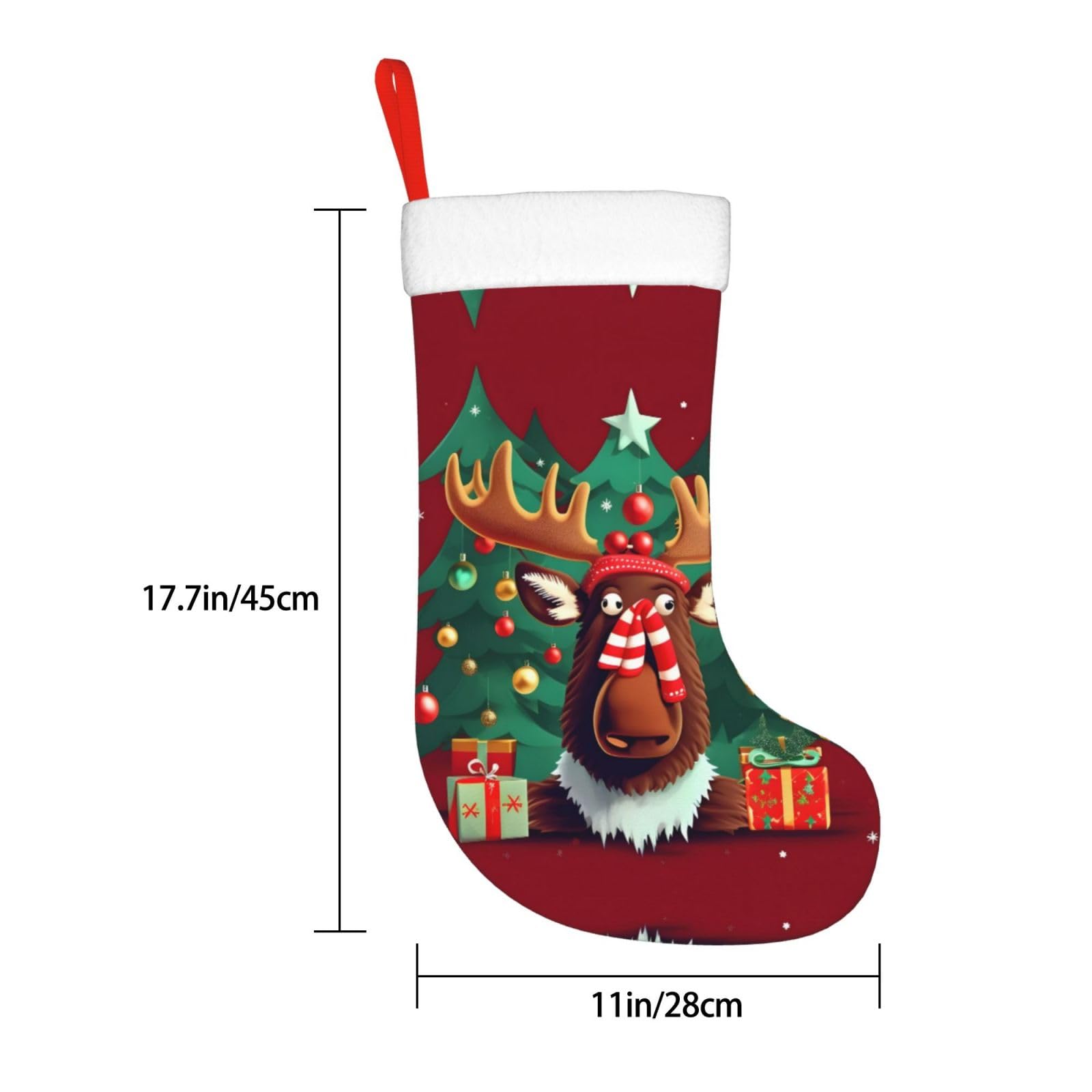 Set Calze Natale Tradizionali Calze Di Natale Giganti Da Appendere