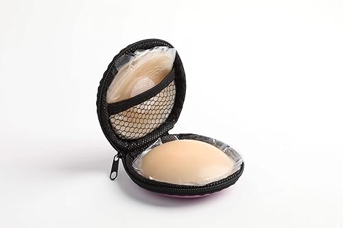 Miniatura 3 de Love Salve Silicone Nipple Covers Reusable Adhesive Breast Petal Pasties with Case