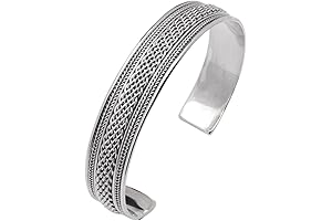 Mens Sterling Silver Bracelet 925 Heavy: The Epitome of Masculine Adornment