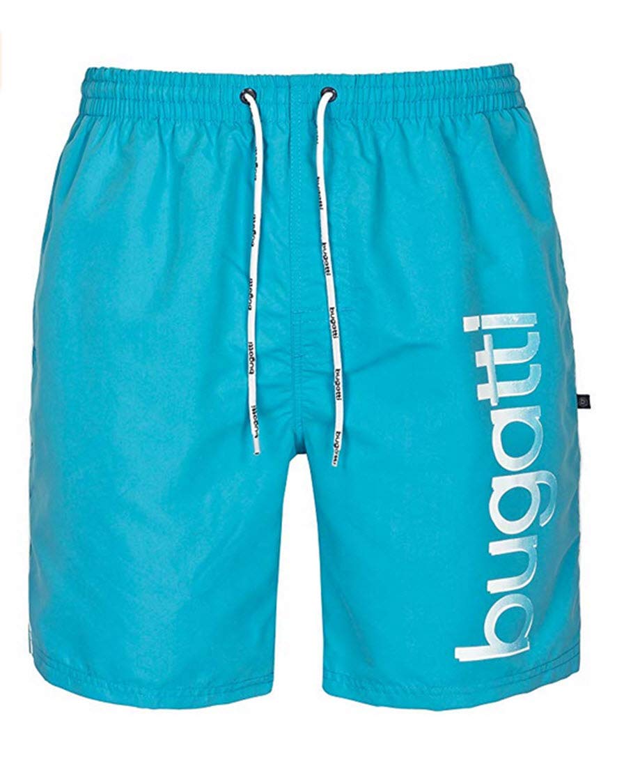 Bugatti - Bañador para hombre, color negro, azul marino o azul claro — view 6