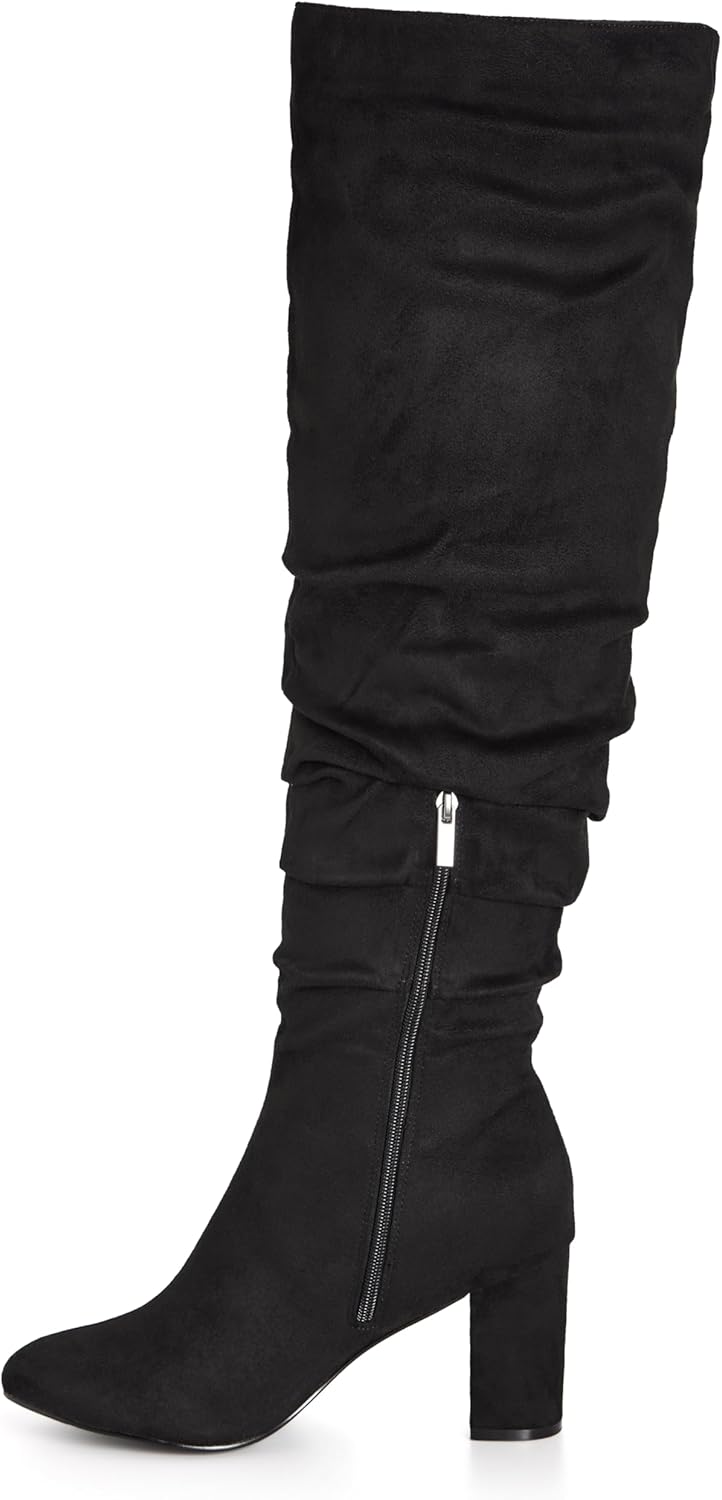 City Chic Women's Knee Boots - Raegan - Image 2