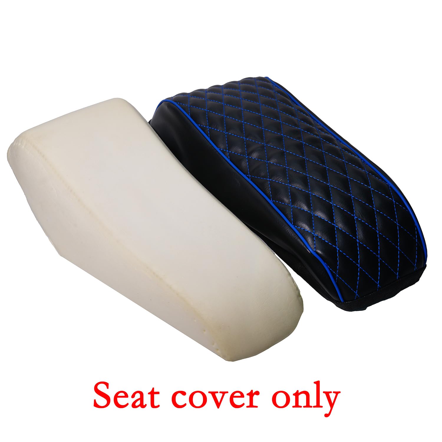 Amazon.com: JMCHstore Blue Diamond Stitch Retro Seat Cover