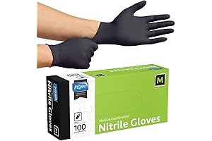 Inspire Black Nitrile Gloves: Ultimate Protection and Comfort in Cleaning