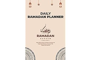 DAILY RAMADAN PLANNER: A 30 Days Prayer Planner For Ramadan