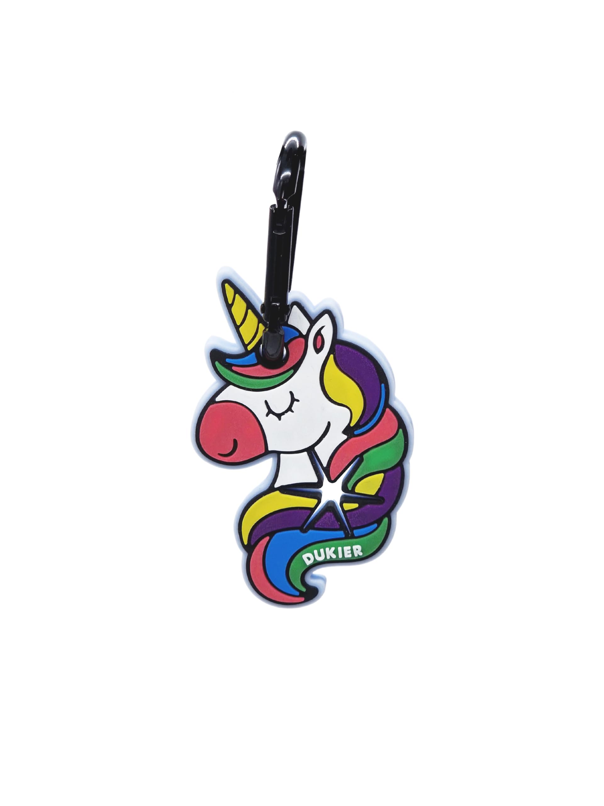 Dukier - Colgador de Bolsas para Perro, colgdor Bolsa excrementos Perro, diseño Unicorn
