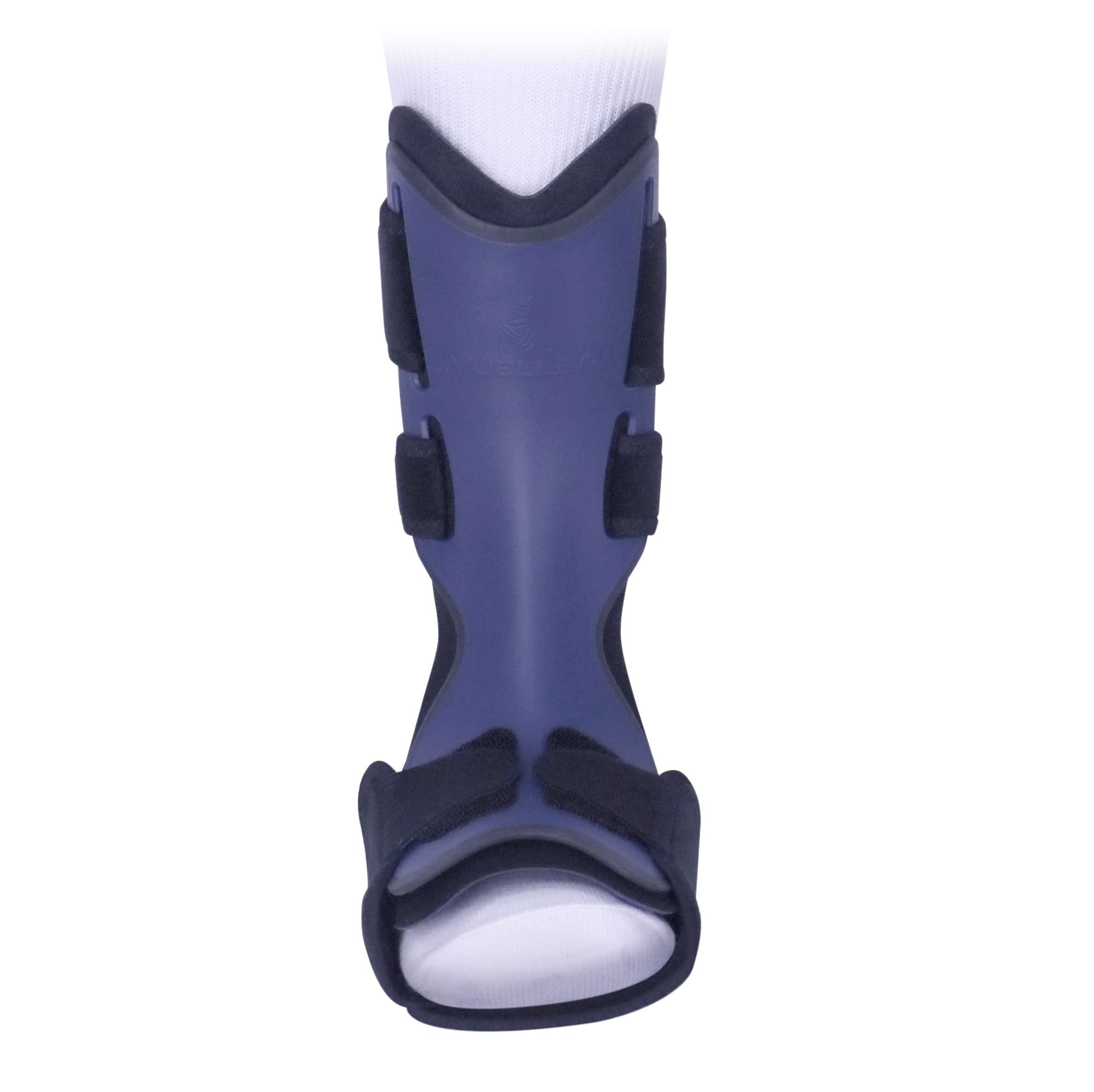 MUELLER Sports Medicine - Férula nocturna ajustable para fascitis plantar, alivio del dolor de tobillo para hombres y mujeres, ideal para fascitis plantar y tendinitis de Aquiles, azul, talla única