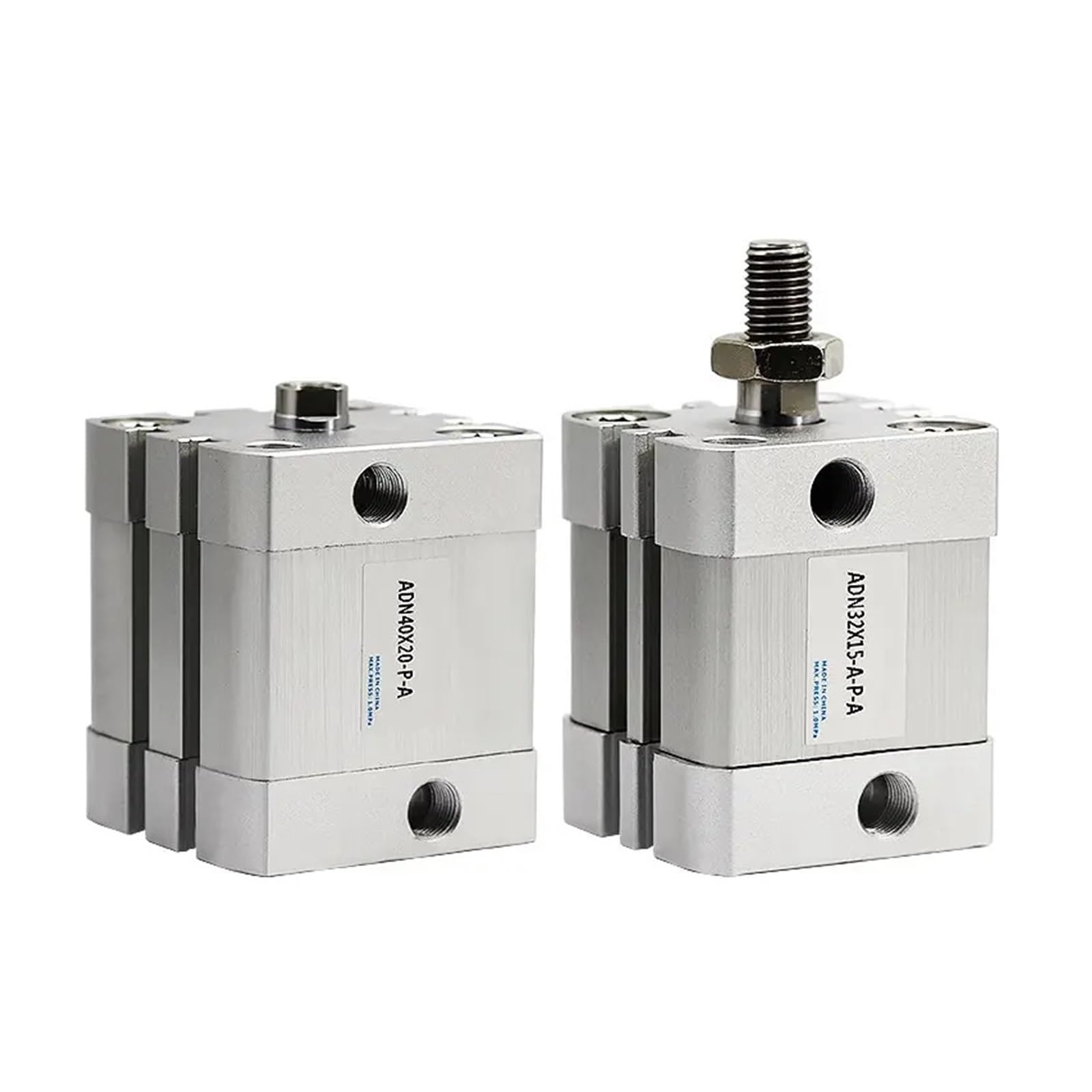 Cylindre ADN32 ADN40 de haute précision structure carrée aluminium - 7