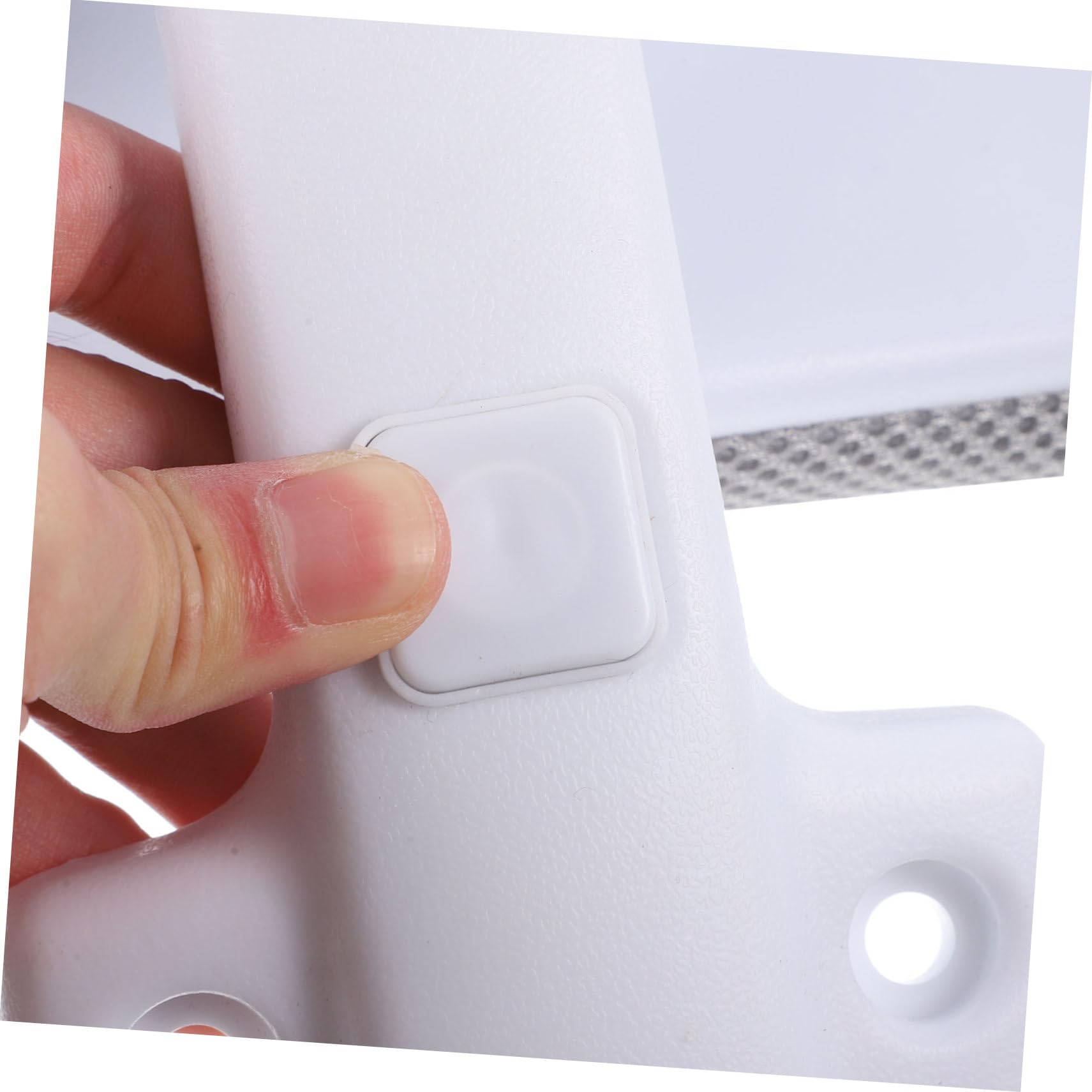 Reposacabezas Soporte para Cuello Ajustable Ergonómico y Estructura de Plástico Desmontable para Silla de Oficina y Hogar