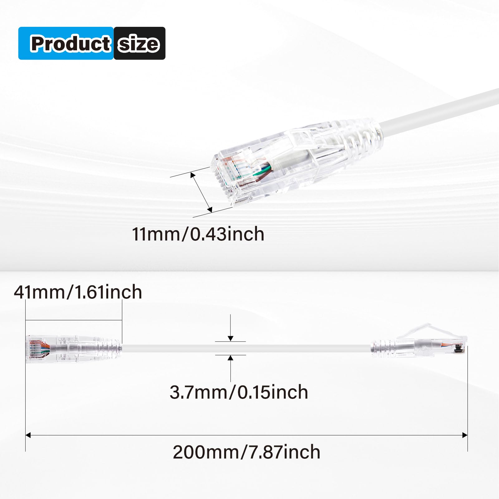 GeeekPi DeskPi RackMate TT Mini Server Cabinet & 0.5U Brush Cable Manager & 0.5U 7-Port Network Patch Panel & 4PCS Cat6A Ethernet Cable (Silver)