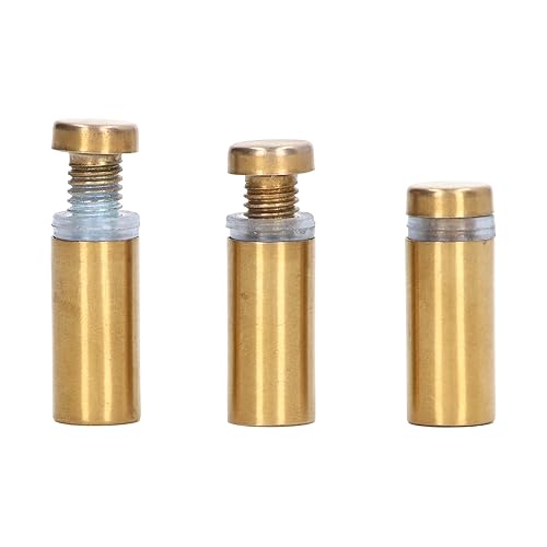 Miniatura 8 de 12 tornillos de separación inoxidables, tornillos de separación, 1 tornillo de separación para acero acrílico, galvanizado, oro cepillado, clavos